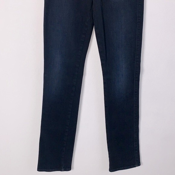 7 for all Mankind Karah Dark Wash Stretch Straight Leg Jeans Sz 26 - Picture 3 of 9
